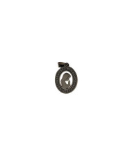 MEDALHA ACO 25MM OVAL BUSTO BRILHANTES