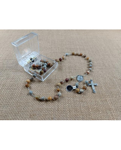 TERCO PEDRA 8MM + ZIRCON 8MM C/CX