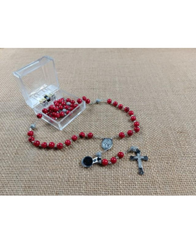 TERCO PEDRA 8MM + ZIRCON 8MM C/CX