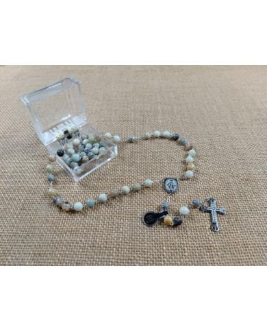 TERCO PEDRA 8MM + ZIRCON 8MM C/CX