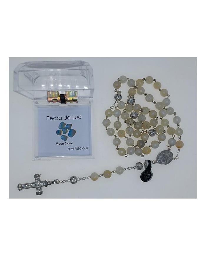 TERCO PEDRA 8MM + ZIRCON 8MM C/CX