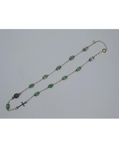 COLAR DEZENA VIDRO 7MM NS