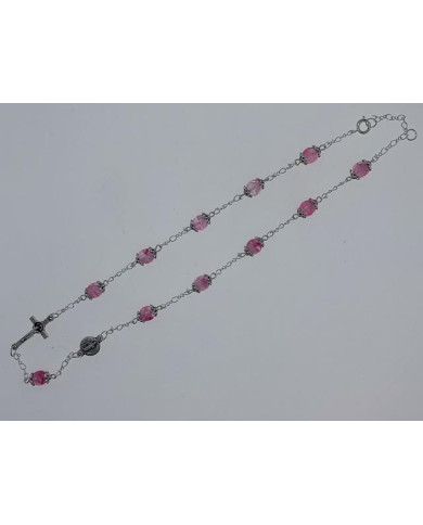 COLAR DEZENA VIDRO 7MM SB