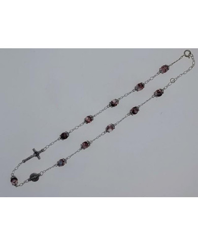 COLAR DEZENA VIDRO 7MM SB