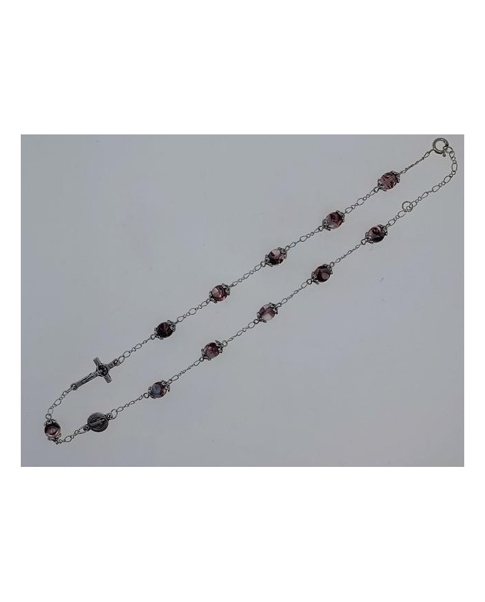 COLAR DEZENA VIDRO 7MM SB