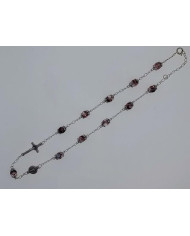 COLAR DEZENA VIDRO 7MM SB