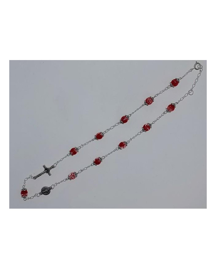 COLAR DEZENA VIDRO 7MM SB