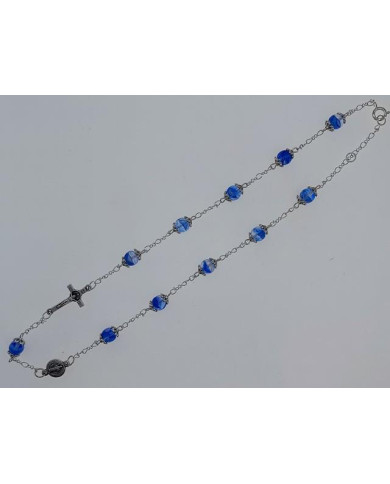 COLAR DEZENA VIDRO 7MM SB