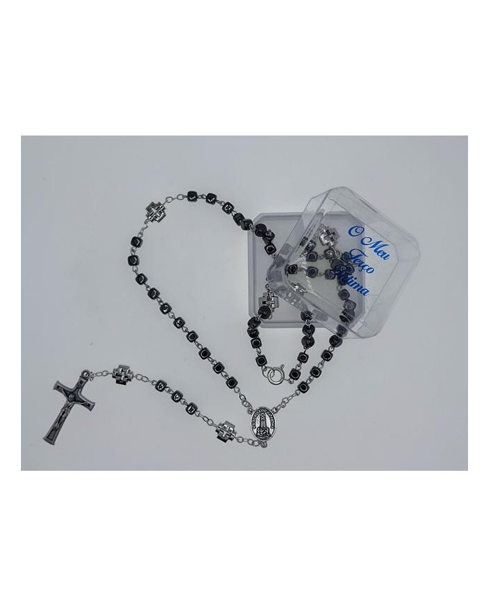 TERCO HEMATITE CUBO 4MM + CRZ F C/ CX