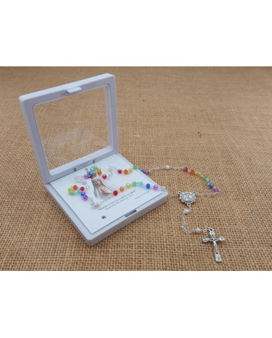 TERCO VIDRO 4MM ARCO IRIS C/ CX