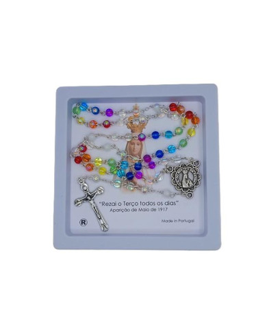 TERCO VIDRO 4MM ARCO IRIS C/ CX