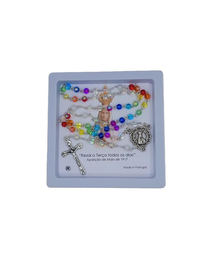 TERCO VIDRO 4MM ARCO IRIS C/ CX