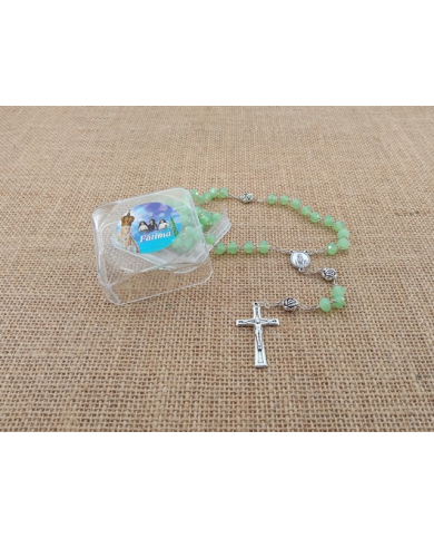 TERCO CRISTAL 8X6+ROSA C/ CX