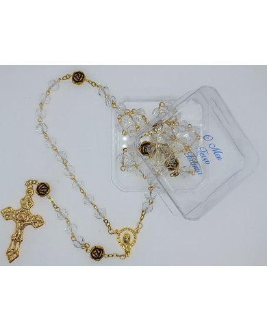 TERCO CRISTAL 8X6+ROSA OR