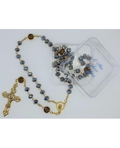 TERCO CRISTAL 8X6+ROSA OR