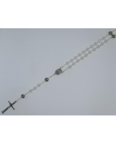 TERCO CRISTAL 8X6+ROSA