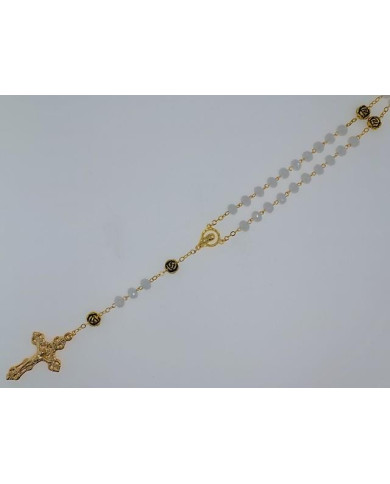 TERCO CRISTAL 8X6+ROSA OR