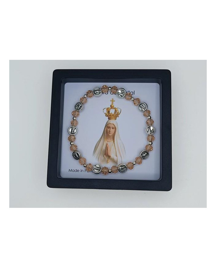 PUL DEZENA ELAST CRISTAL 6X4MM NS