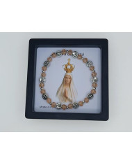 PUL DEZENA ELAST CRISTAL 6X4MM NS