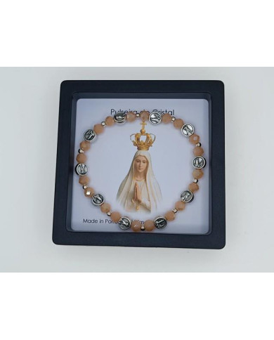 PUL DEZENA ELAST CRISTAL 6X4MM NS