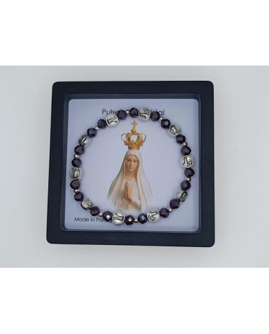 PUL DEZENA ELAST CRISTAL 6X4MM NS