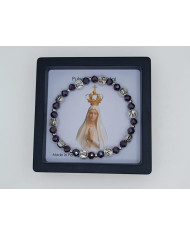 PUL DEZENA ELAST CRISTAL 6X4MM NS