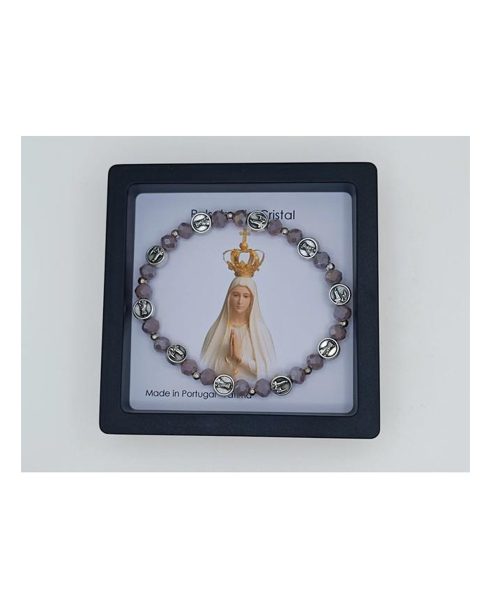 PUL DEZENA ELAST CRISTAL 6X4MM NS