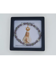 PUL DEZENA ELAST CRISTAL 6X4MM NS