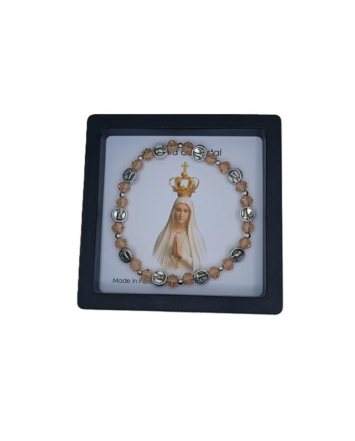 PUL DEZENA ELAST CRISTAL 6X4MM NS