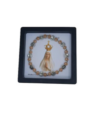 PUL DEZENA ELAST CRISTAL 6X4MM NS