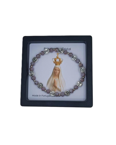 PUL DEZENA ELAST CRISTAL 6X4MM NS