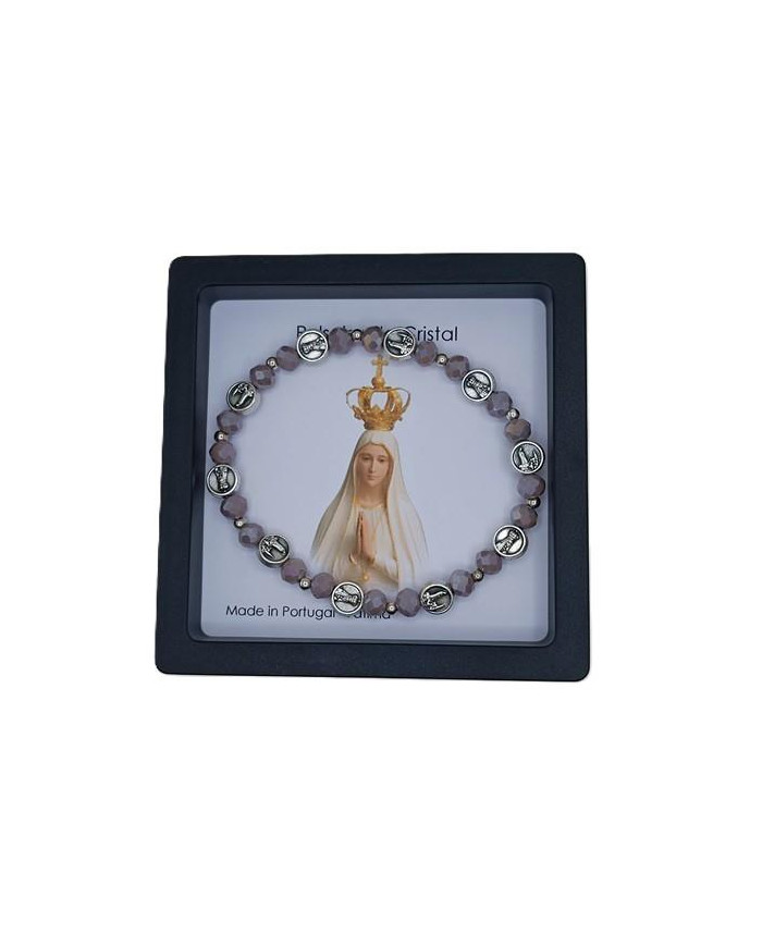 PUL DEZENA ELAST CRISTAL 6X4MM NS