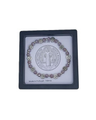 PUL DEZENA ELAST CRISTAL 6X4MM SB