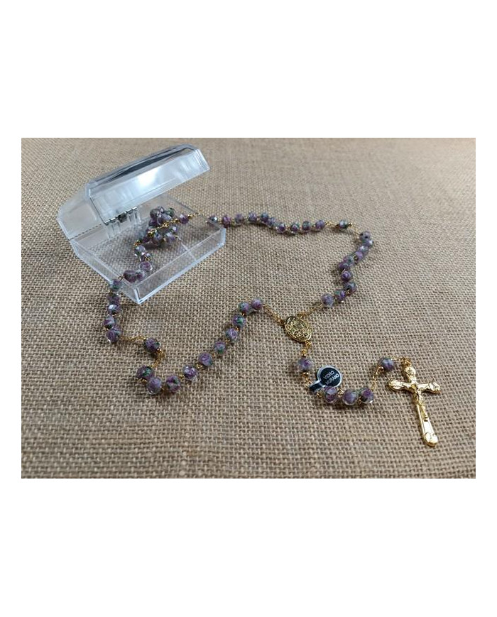 TERCO VIDRO MURANO 10X8MM C/CX