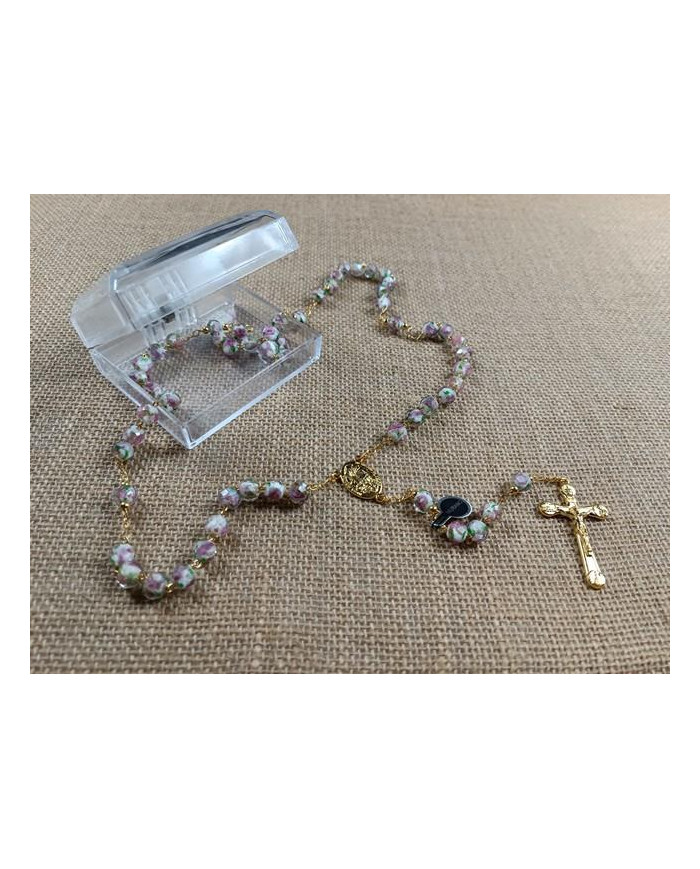 TERCO VIDRO MURANO 10X8MM C/CX