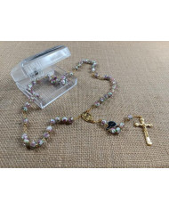 TERCO VIDRO MURANO 10X8MM C/CX