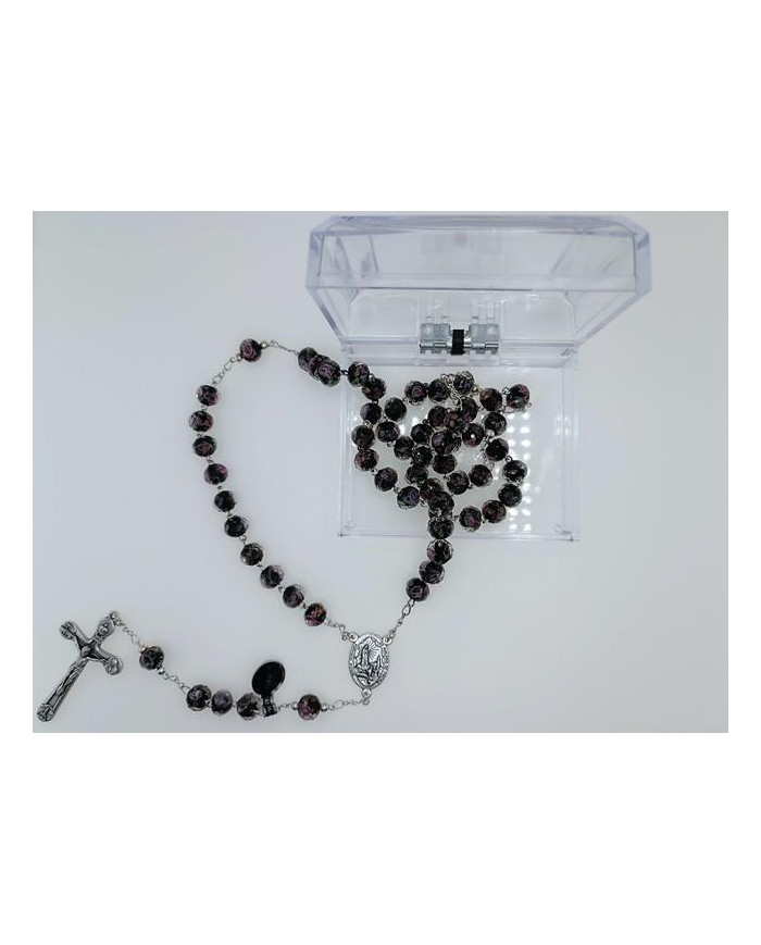 TERCO VIDRO MURANO 10X8MM C/CX