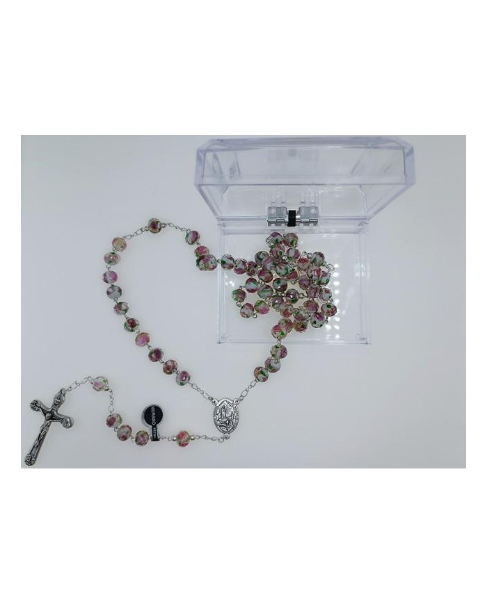 TERCO VIDRO MURANO 10X8MM C/CX