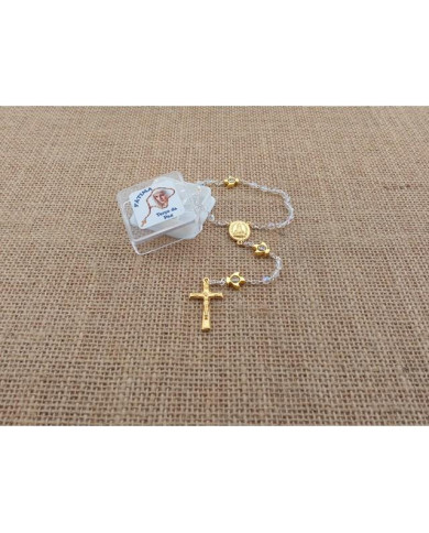 TERCO CRISTAL 4MM OURO PAZ