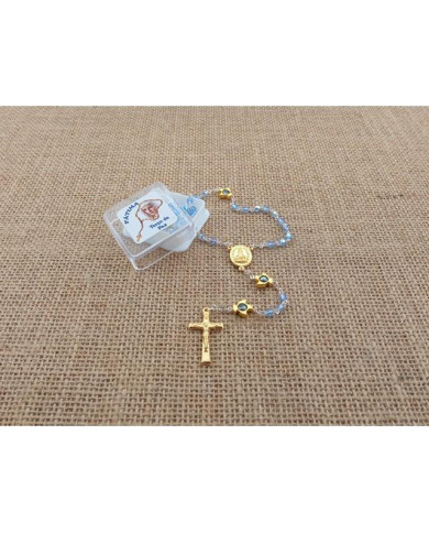 TERCO CRISTAL 4MM OURO PAZ