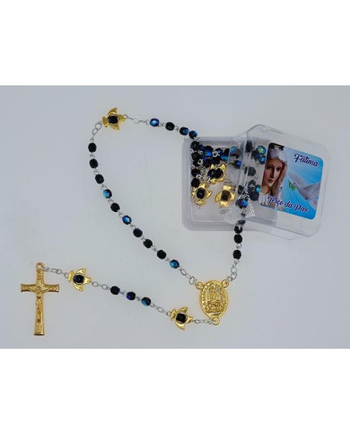 TERCO CRISTAL 4MM OURO PAZ