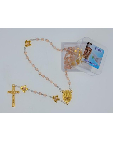 TERCO CRISTAL 4MM OURO PAZ