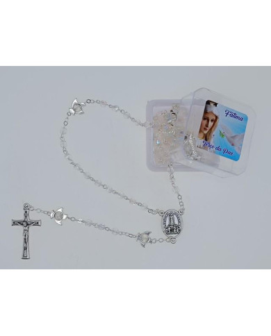 TERCO CRISTAL 4MM PRATA PAZ