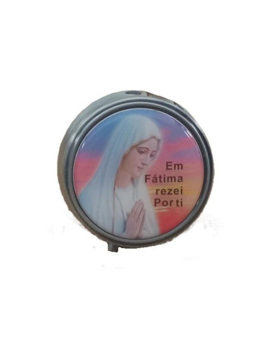 CAIXA COMPRIMIDOS REDONDA 60MM BUSTO