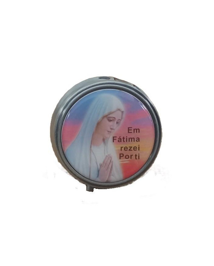 CAIXA COMPRIMIDOS REDONDA 60MM BUSTO