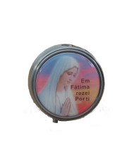 CAIXA COMPRIMIDOS REDONDA 60MM BUSTO