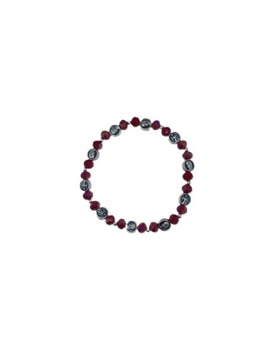 PUL DEZENA ELAST CRISTAL 6X4MM MJ