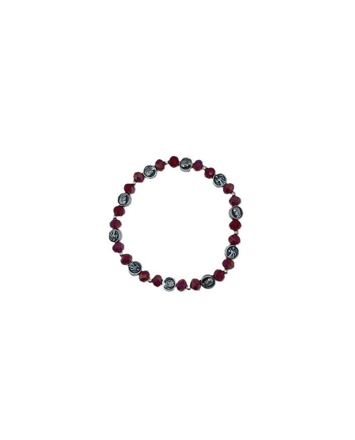 PUL DEZENA ELAST CRISTAL 6X4MM MJ