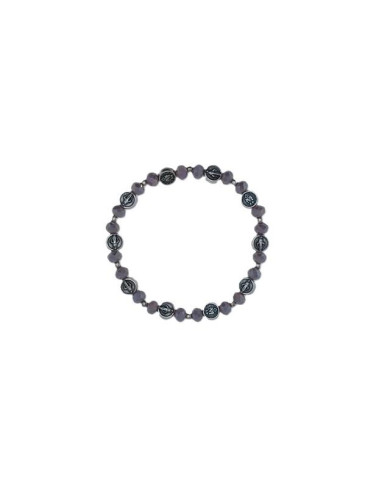 PUL DEZENA ELAST CRISTAL 6X4MM ML