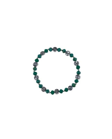 PUL DEZENA ELAST CRISTAL 6X4MM NS